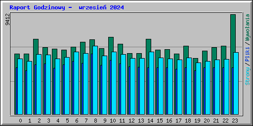 Raport Godzinowy -  wrzesie 2024